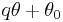 q \theta %2B \theta_0