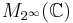 {M_{2^\infty}(\mathbb{C})}