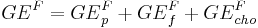 {GE}^F = {{GE}_p^F %2B {GE}_f^F %2B {GE}_{cho}^F}  \,