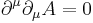 \partial^\mu \partial_\mu A=0