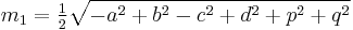 m_1=\tfrac{1}{2}\sqrt{-a^2%2Bb^2-c^2%2Bd^2%2Bp^2%2Bq^2}