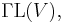 \operatorname{\Gamma L}(V),