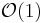 \mathcal O(1)