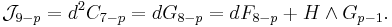 \mathcal J_{9-p}=d^2C_{7-p}=dG_{8-p}=dF_{8-p}%2BH\wedge G_{p-1}.