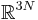 \mathbb{R}^{3N}