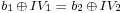 \scriptstyle b_1 \,\oplus\, IV_1 \;=\; b_2 \,\oplus\, IV_2