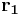  \mathbf{ r_1} \!  