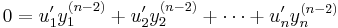 0=u'_1y^{(n-2)}_1%2Bu'_2y^{(n-2)}_2%2B\cdots%2Bu'_ny^{(n-2)}_n