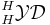  {}^H_H\mathcal{YD}