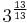 3^\frac{13}{13}