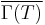 \overline{\Gamma(T)}