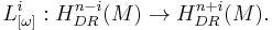 L_{[\omega]}^i�: H_{DR}^{n-i}(M) \to H_{DR}^{n%2Bi}(M).