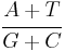 \cfrac{A%2BT}{G%2BC}