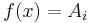 f(x)=A_i