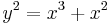 y^2 = x^3 %2B x^2