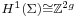 \scriptstyle H^1(\Sigma)\cong \mathbb{Z}^{2g}