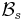 \mathcal{B}_s