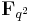 \mathbf{F}_{q^2}