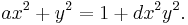 ax^2%2By^2=1%2Bdx^2y^2.