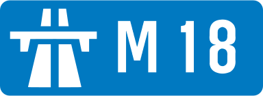 File:UK-Motorway-M18.svg