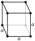 Fluorine has a cubic crystal structure