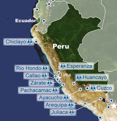 Peru map