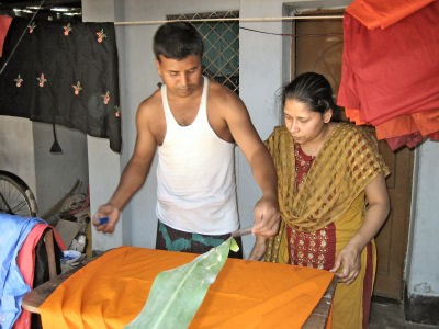 Family supported by SOS Social Centres FSP in Bogra, Bangladesh