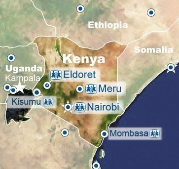 Kenya Map