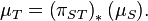 \mu _{{T}}=\left(\pi _{{ST}}\right)_{{*}}(\mu _{{S}}).