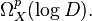 \Omega _{X}^{p}(\log D).