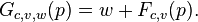 G_{{c,v,w}}(p)=w+F_{{c,v}}(p).\,