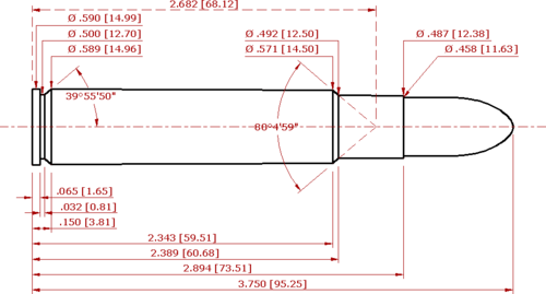 450 Rigby Rimless Schematic