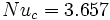 Nu_{c}=3.657