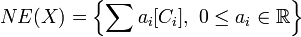 NE(X)=\left\{\sum a_{i}[C_{i}],\ 0\leq a_{i}\in {\mathbb  {R}}\right\}