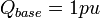 Q_{{base}}=1pu