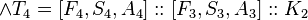 \land T_{4}=[F_{4},S_{4},A_{4}]::[F_{3},S_{3},A_{3}]::K_{2}