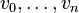 {v_{0},\ldots ,v_{n}}