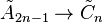 {\tilde  A}_{{2n-1}}\to {\tilde  C}_{n}