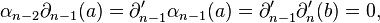 \alpha _{{n-2}}\partial _{{n-1}}(a)=\partial _{{n-1}}'\alpha _{{n-1}}(a)=\partial _{{n-1}}'\partial _{n}'(b)=0,