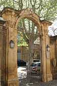 Main door to the courtyard