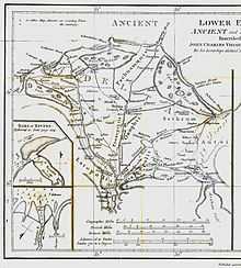 Ancient Nile delta.