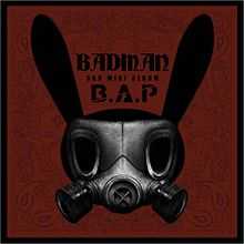 Front cover art of the Badman EP