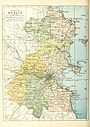 Map of the baronies in County Dublin