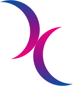 Bisexual moon symbol