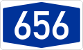 A656 shield}}