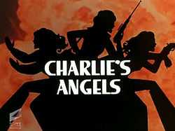 Main title card of Charlie's Angels