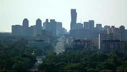 The Absolute World Towers in Downtown Mississauga.