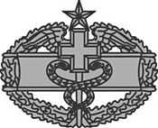 U.S. Army Combat Medical Badge, 2nd award