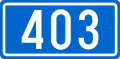 D403 state road shield