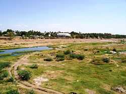 Banks of Amaravathi river